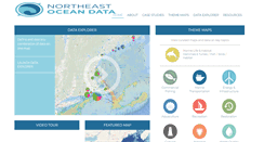 Desktop Screenshot of northeastoceandata.org